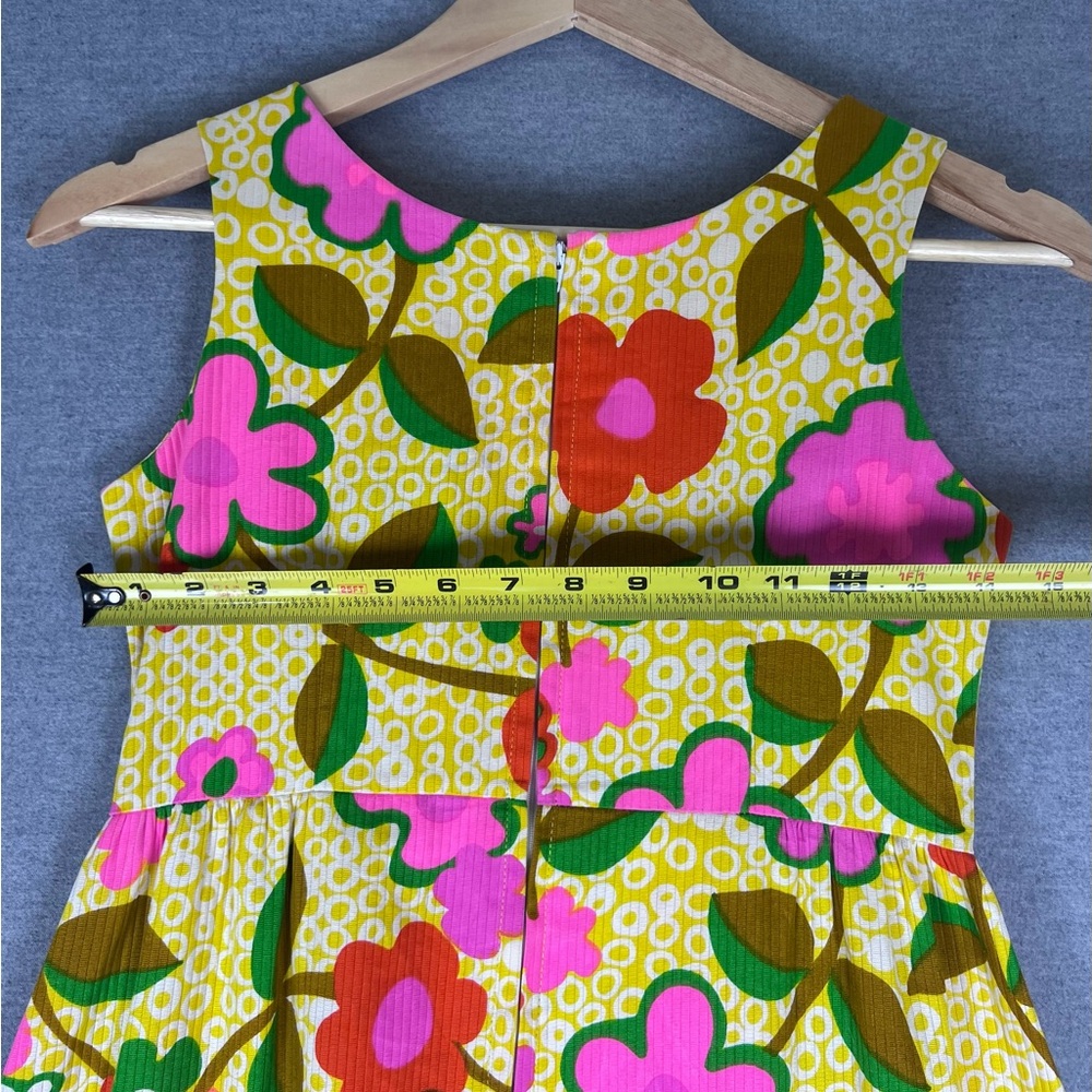 Vintage Young Hawaii Hawaiian Dress size 14 Floral Colorful Made In Hawaii - Picture 6 of 10